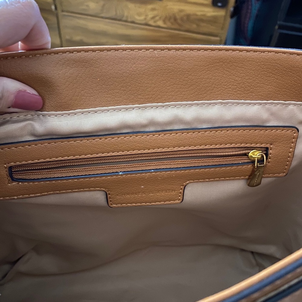 Charles & Keith Leather Backpack - Picture 6 of 10
